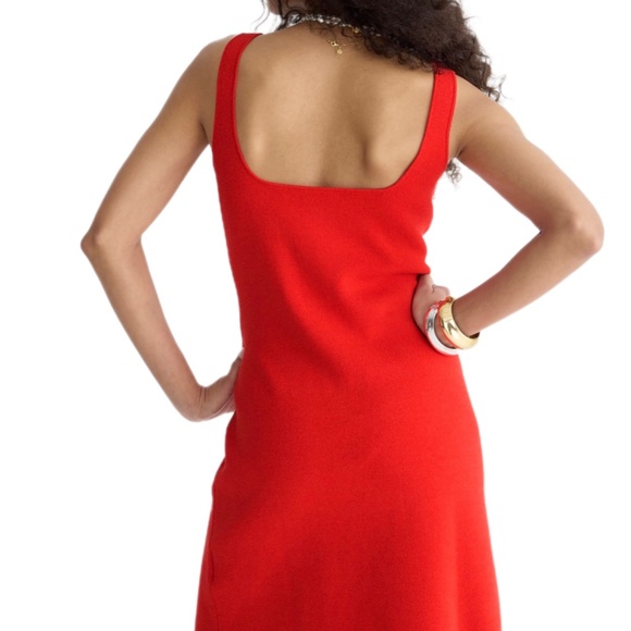 NewJ.Crew Squareneck Mini Sweater-Dress - Picture 2 of 4